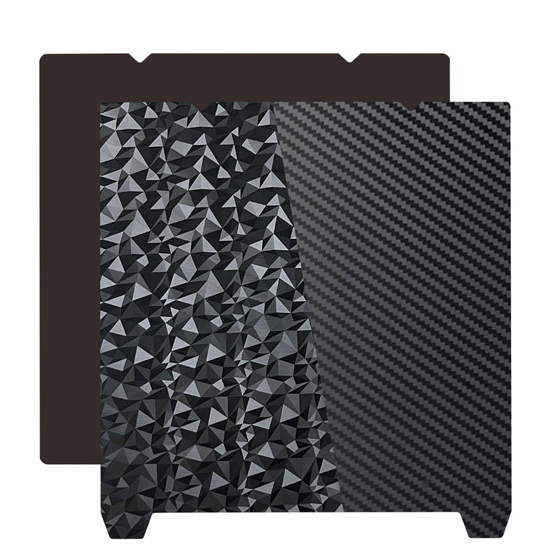 IdeaFormer-3D لوحة بناء IdeaFormer K1 K1C PEO PET مع لوحة مغناطيسية 235x235mm، سرير طباعة مرن من الفولاذ الربيعي PEO PET لطابعات Creality K1/K1 SE/K1C/Ender 3 S1/Pro/Ender 5 S1/Ender 3 V3 SE/Ender 3 V3 KE - Image 1